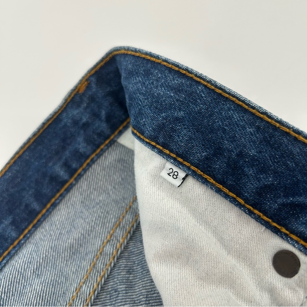 Boyish Billy Jeans in Mame Wash Heavily Distressed Button Fly Women’s Size 28 - Picture 14 of 16